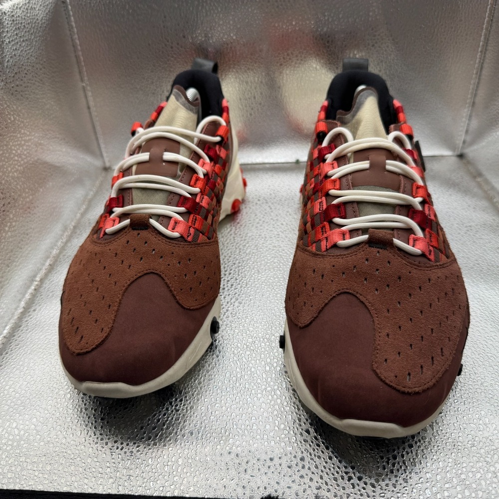 Size 10 Nike React Sertu Clay Red Mens Lace-Up Athletic Sneakers‎ AT5301-200 - Picture 3 of 10
